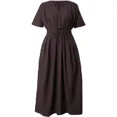 Vero Moda Robe-chemise 'VMEstrid' marron