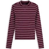 Tommy Hilfiger T-shirt 'Essential' rosé / lie de vin