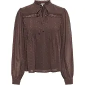 ONLY Chemisier 'ONLMadonna' brun foncé