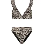 The Sunshine Brand Bikini 'Bobby' crème / brocart / noir