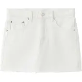 Mango Jupe 'RICA' blanc denim