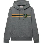 Superdry Sweat-shirt gris chiné / vert / orange foncé / blanc