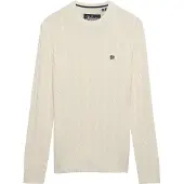 Superdry Pull-over écru / noir