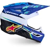 Alpinestars S-M3 Falcon Casque de motocross Taille