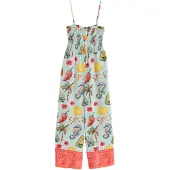 Next Combinaison jaune / menthe / corail / rouge