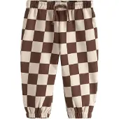 Next Pantalon beige / chocolat