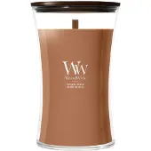 Woodwick Radiant Amber bougie parfumée avec mèche en bois 610 g