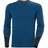 Helly Hansen Lifa Merino Midweight Col rond, homme, bleu