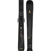 Atomic Cloud C7 Black+m 10 Gw Woman Alpine Skis Pack Noir 145 Femme
