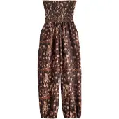 Next Combinaison beige / marron / brun foncé
