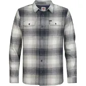 Petrol Industries Chemise bleu marine / gris clair