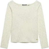 Superdry T-shirt noir / blanc