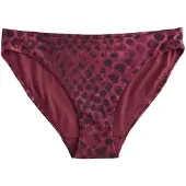 Next Bas de bikini violet / baie / noir