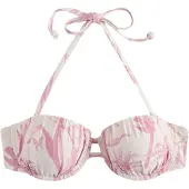 Next Hauts de bikini rose / blanc