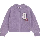 We fashion Cardigan violet / violet clair / blanc