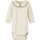 Lil´ Atelier Barboteuse / body beige / rouge
