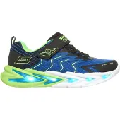 SKECHERS Baskets 'FLEX-GLOW ULTRA' bleu marine / vert fluo / noir