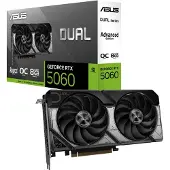 Asus Dual -RTX5060-O8G-A NVIDIA GeForce RTX 5060 8 Go GDDR7