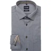 Olymp Luxor Chemise Structurée Blue
