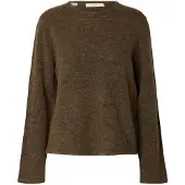 Selected Pull-over 'SLWLULU' marron