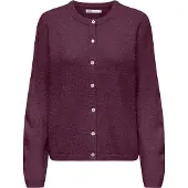 ONLY Cardigan 'ONLSimoni' bordeaux