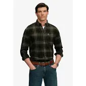 Superdry Chemise greige / olive / noir