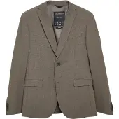 s.Oliver Veste de costume 'Ultimate' sable / brun foncé