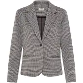 Fransa Blazer bleu / cappuccino / brun foncé