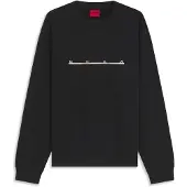 HUGO 50568124 Red Sweatshirt Noir M Homme