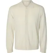 Selected Vestes en maille 'SLMTRAY' champagne