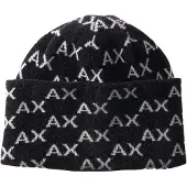 Armani Exchange Bonnet noir / blanc