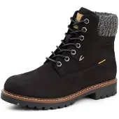 Camel active Bottines à lacets noir