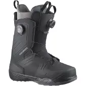Salomon Snowboard - Boots de snowboard - Dialogue Dual BOA Black/Black/Asphalt pour Homme - Taille 43 - Noir
