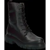 Wonders pour femme. A-4313 Bottines en Cuir Alice noir (41), Plat, Lacets, Casuel