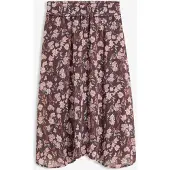 Bonprix Jupe midi en mousseline