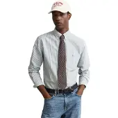 Gant Chemise vert / blanc