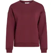 Vila Sweat-shirt 'VISandy' rouge foncé