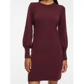 Vila Robes en maille 'VIKerry' bordeaux