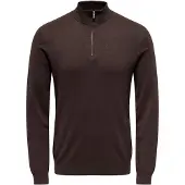 Only & Sons Pull-over 'ONSWYLER' marron