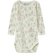 Name it Barboteuse / body 'NBFWANG' olive / vert pastel / rose / blanc naturel
