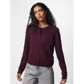 Pieces Cardigan 'PCMalou' lie de vin