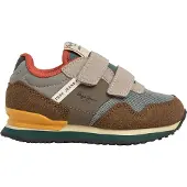 Pepe Jeans London Essence Slip-on Trainers Gris EU 26 Garçon