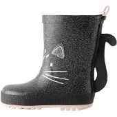 Next Bottes en caoutchouc noir / blanc