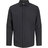 Jack & Jones Chemise 'JJEField' noir chiné