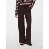 Vero Moda Pantalon 'VMZAMIRA' brun foncé