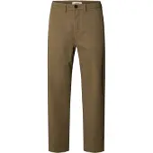 Selected Pantalon 'SLM220-Miles' sépia