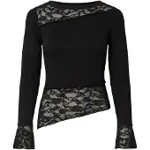 Pieces T-shirt noir