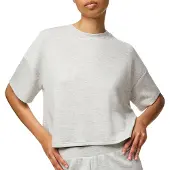 Pieces Sweat-shirt 'PCPolly' gris