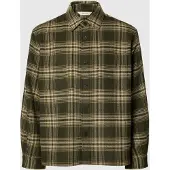Selected Chemise vert clair / vert foncé