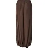 Pieces Pantalon 'PCJilia' brun foncé